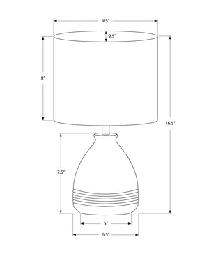 Lighting, Modern Table Lamp - Cream