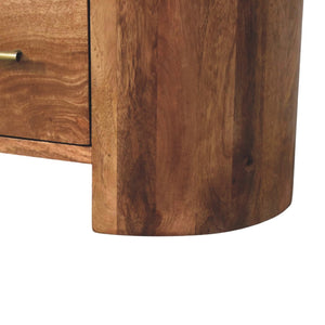 Solid Wood Valencia Sculpted Bedside
