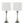 Lenuxe - Contemporary & Modern Design Table Lamp (Set of 2)