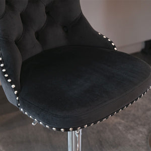 Swivel Adjustable Height Barstools Set of 2