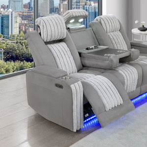 Duran - Power Reclining Sofa With Power Headrest