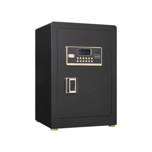Security Electronic Home Safe With Digital Lock, Removable Shelf, Mute Function, Interior For Documents, Cash, Jewelry