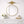 Reverie - Double Lights Bathroom Wall Sconce Over Mirror - Clear / Gold