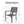 VRSHWO Iron Terrace Dining Chairs Set of 2 - Black