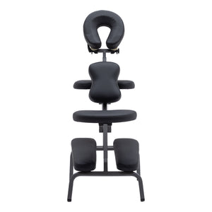 Portable Massage Chair for Tattoo and Spa with Adjustable Face Cradle and Carrying Bag