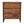 Solid Wood Bamboo 3 Drawer Chest