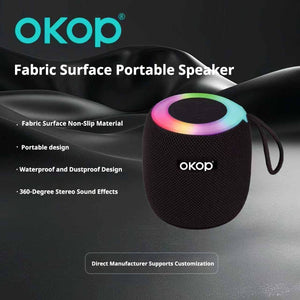KP-309 Best-Selling Portable Mini Outdoor Bluetooth Speaker High-Quality Audio Deep Bass Long Battery Life In Stock