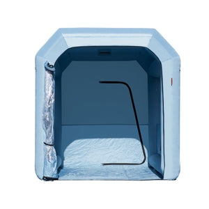 Inflatable Paint Booth, 9.8 x 8.2 x 8.2 ft with Powerful Blower and Air Filter System
