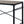 Oklarth Rustic Writing Desk - Black / Oak
