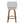 Mustang - Contemporary Fixed Height Counter Stool With Swivel With Round Footrest (Set of 2)