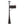 Stratford - Heavy Duty Cast Aluminum Mailbox With Post And Solar Light, Fluted Base, Decorative Modern Mailbox - Brown