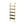 5-Tier Bookshelf Solid Wood Ladder Shelf