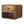 Solid Wood Mini Oak-ish Floating Open Bedside, 1-Drawer