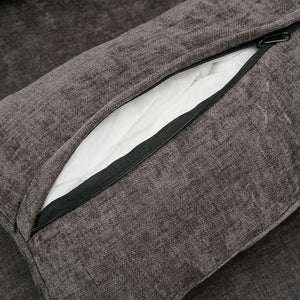 Cozy Upholstered Cushion Loveseat Sofa For Living Room