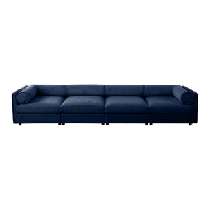 Stylish Sofa With Storage Seat And Cylindrical Backrest