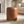 Nico - Round Ottoman Stool - Brown