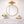 Reverie - Double Lights Bathroom Wall Sconce Over Mirror - Clear / Gold