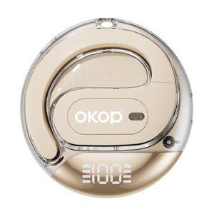 KP-207 Best-selling OWS Bluetooth Ear-hook Headphones Sports Model With Digital Display Noise Cancellation And Long Battery Life In Stock Now