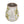 7.9x6.5x7.9' White Ceramic Pitcher Vase with Yellow Lemon Motif