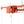 Orange Overhead Garage Storage Rack 3x6 FT