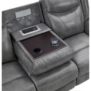 Hudson - Motion Sofa Pillow Top Arms Reclining Comfort - Gray