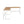 Roman - Industrial L Shaped Desk - White / Natural