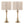 Lenuxe - Contemporary & Modern Design Table Lamp (Set of 2)