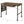 Endang - Writing Desk - Weathered Oak / Black