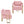 Modern Classic Decorative Chair with Teddy Fleece Upholstery