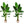 Bird of Paradise Artificial Plant - 6 Ft Tall Faux Banana Leaf Tree