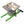 Portable 7L Manual Juicer Grinder For Hard Fruits - Green