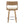Cecina - Mid-Century Modern Fixed Height Counter Stool With Swivel With Round Footrest (Set of 2) - Zebra / Cream