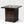 Propane Gas Fire Pit Table, 50000 Btu Square For Outside - Brown