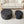 Modern Upholstered Round Coffee Table For Living Room (Set of 2)