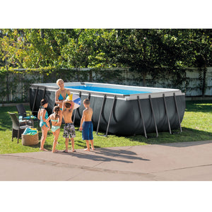 Intex 18ft x 9ft x 52in Ultra XTR Frame Pool, Cooler (2 Pack), & Float (4 Pack)