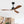 52 Inch Solid Wood Ceiling Fan with Light Kit and Remote Control