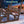 Outdoor Waterproof Solid Wood Picnic Table and Bench Set with Removable Canopy