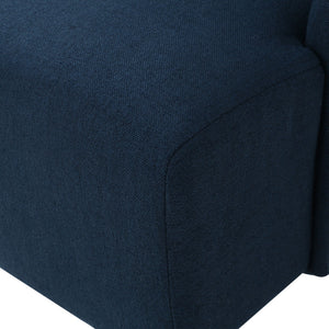 Alight Upholstered Dining Chair With High Back And Birch Wood Legs
