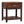 Solid Wood Regency Chestnut Nightstand, 1-Drawer, 1 Open-Slot