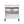 Bathroom Vanity With Ceramic Sink, Fluted Design