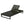 Black Acacia Wood Chaise Lounge