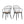 Industrial Inspired Indoor Dining Chair With Metal Legs And Birch (Set of 2) - Black / Natural