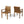 Amethyst Outdoor Dining Chair With Slat Design (Set of 2) - Natural