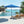 Patio Umbrella With Crank Lift And Tilt, UV-Resistant Canopy