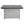 Extendable Rectangle Aluminum Alloy Fire Pit Table, 50,000 BTU