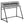 Computer Desk for Home Office with Marble Look and Storage Shelves