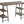 Computer Desk For Home Office, Storage Shelves, Industrial Design