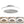 Enclosed Ceiling Fan With Light and Remote, Flush Mount Bladeless Low Profile - White