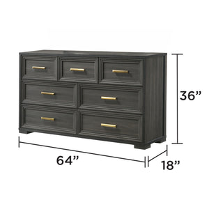 Colorado - Bedroom Set With Upholstered LED Headboard