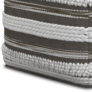 Sommer - Handcrafted Square Pouf
